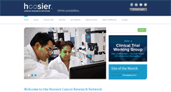 Desktop Screenshot of hoosiercancer.org