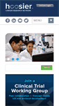 Mobile Screenshot of hoosiercancer.org